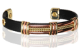 Magnetic Pure Copper Leatherette Cuffs China