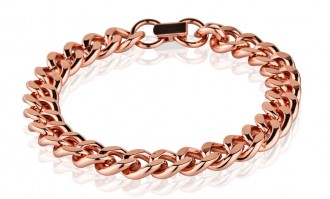 Wholesale Pure Copper Cuban Heavy Link Bracelet at Volume Discountin Salinas, California